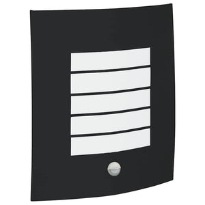 Lampada da parete per esterni Nero 23.5 x 10.5 x 26 cm 4005973