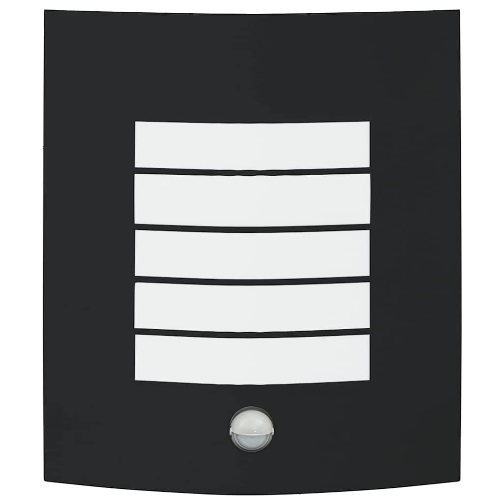 Lampada da parete per esterni Nero 23.5 x 10.5 x 26 cm 4005973
