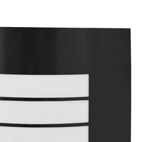 Lampade da Parete Esterne 2 pcs Nero 23.5 x 10.5 x 26 cm 4005974