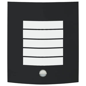 Lampade da Parete Esterne 2 pcs Nero 23.5 x 10.5 x 26 cm 4005974