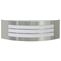 Lampada da Parete Esterna Argento 32 x 10 x 10 cm 4005975