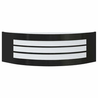 Lampade da Parete Esterne 2 pcs Nero 32 x 10 x 10 cm 4005978