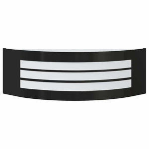 Lampade da Parete Esterne 2 pcs Nero 32 x 10 x 10 cm 4005978