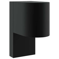 Lampade da Parete Esterne 2 pcs Nero 12 x 7 x 15 cm 4005980
