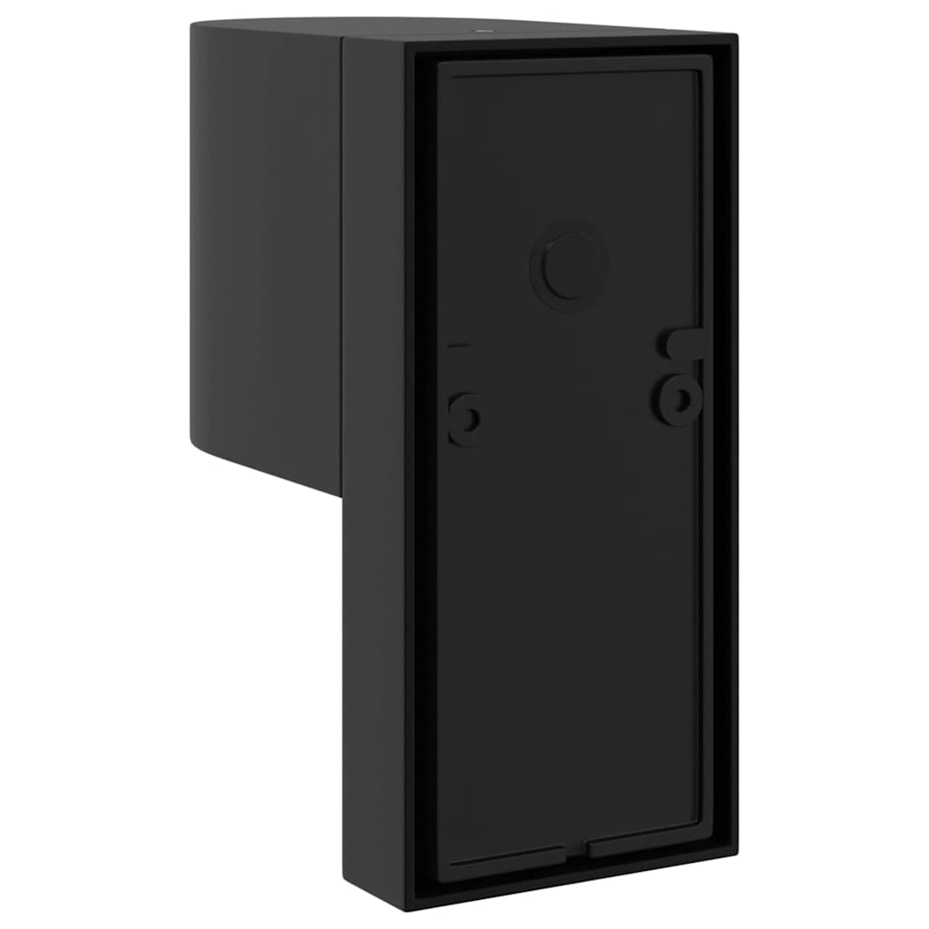 Lampade da Parete Esterne 2 pcs Nero 12 x 7 x 15 cm 4005982