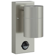 Applique da esterno dal design moderno illuminazione efficiente 6,5 x 10,5 x 16 cm acciaio inox argento 02_0056533