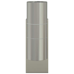 Lampada da Parete Esterna Argento 7 x 10 x 22 cm 4005991