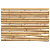 Tappetini da Bagno 2 pz 70x50 cm in Bambù