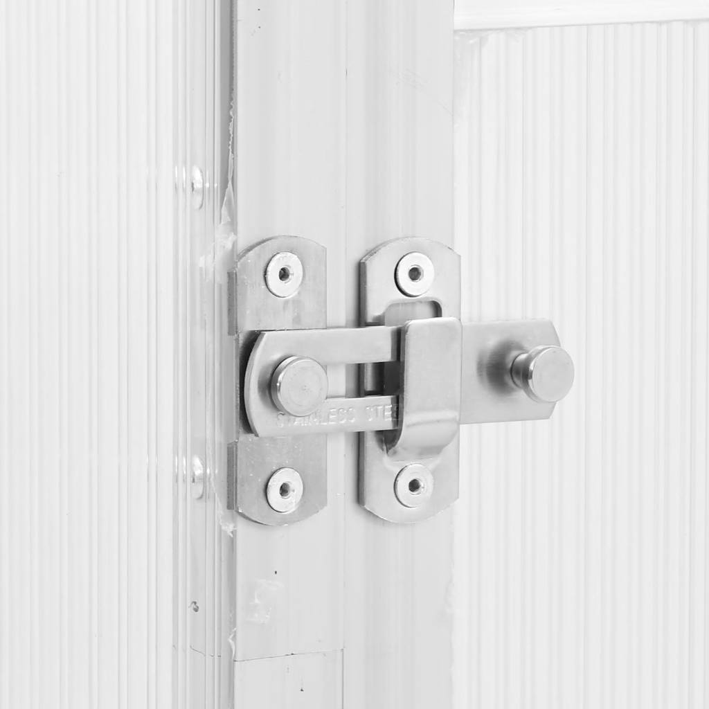 Telaio Serra con Base Argento 224x169x202 cm in Alluminio