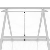 Telaio Serra con Base Argento 224x169x202 cm in Alluminio