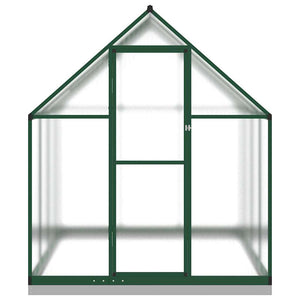 Telaio Serra con Base Verde 224x169x202 cm in Alluminio