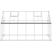 Telaio Serra con Base Argento 334x169x195 cm in Alluminio