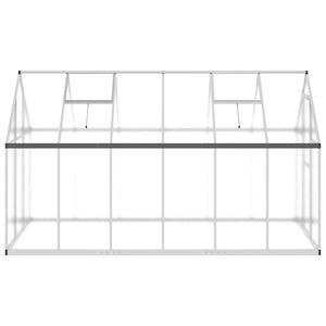 Telaio Serra con Base Argento 334x169x195 cm in Alluminio