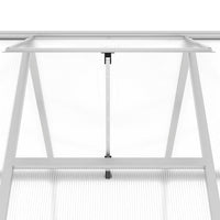 Telaio Serra con Base Argento 334x169x195 cm in Alluminio