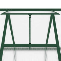 Telaio Serra con Base Verde 334x169x195 cm in Alluminio
