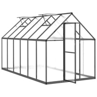 Telaio Serra con Base Antracite 334x169x195 cm in Alluminio 3266328