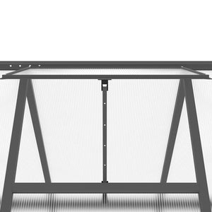 Telaio Serra con Base Antracite 334x169x195 cm in Alluminio 3266328