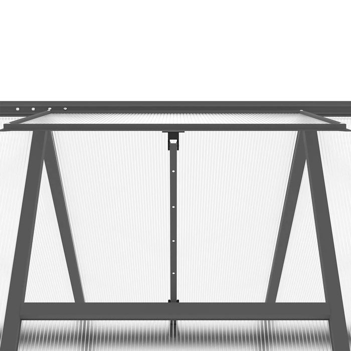 Telaio Serra con Base Antracite 334x169x195 cm in Alluminio 3266328