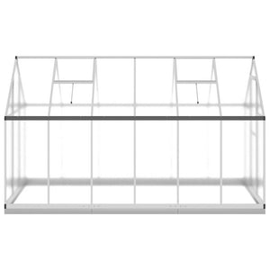 Telaio Serra con Base Argento 334x169x202 cm in Alluminio