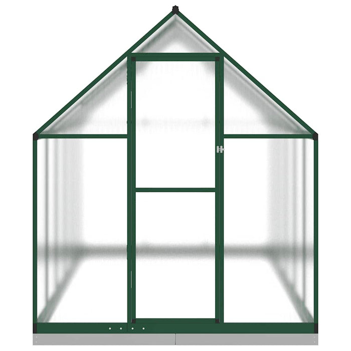 Telaio Serra con Base Verde 334x169x202 cm in Alluminio