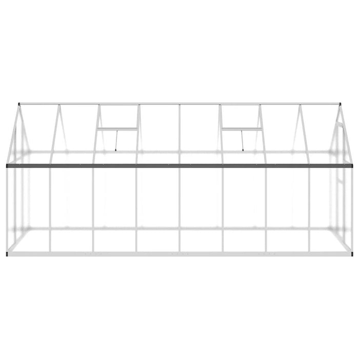 Telaio Serra con Base Argento 445x169x195 cm in Alluminio 3266332