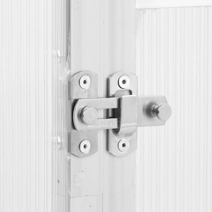 Telaio Serra con Base Argento 445x169x195 cm in Alluminio 3266332