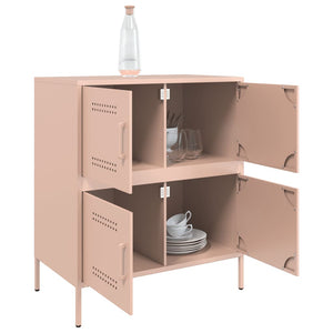 Credenza Rosa 68x39x79 cm in Acciaio 842953