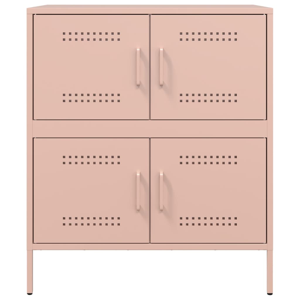 Credenza-Buffet-Armadio da cucina Rosa 68x39x79 cm in Acciaio