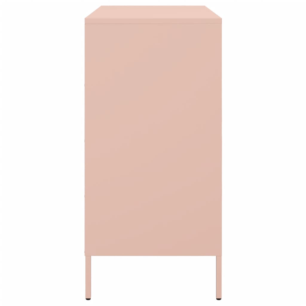 Credenza Rosa 68x39x79 cm in Acciaio 842953
