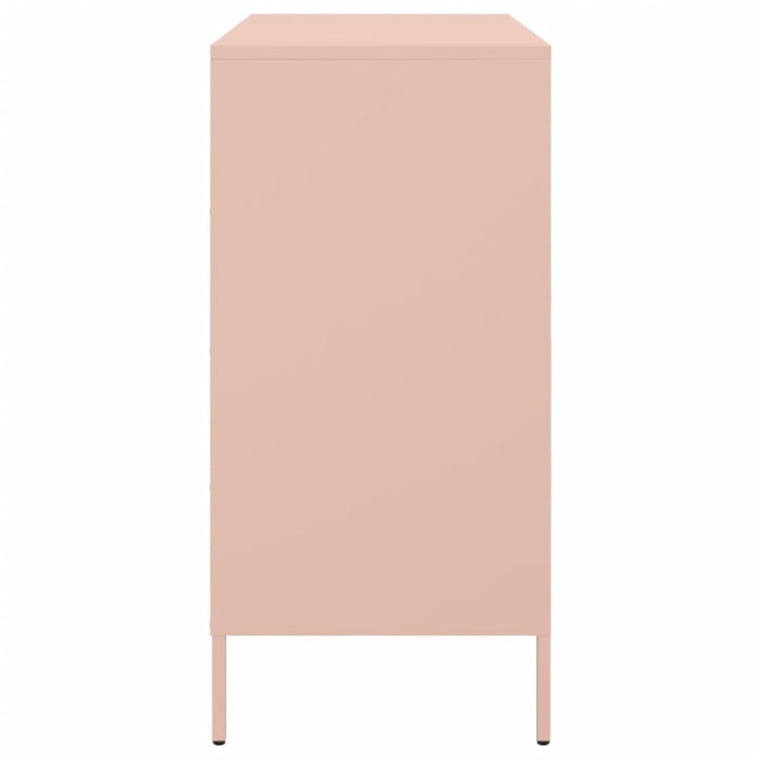 Credenza-Buffet-Armadio da cucina Rosa 68x39x79 cm in Acciaio