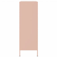 Credenza Rosa 68x39x113 cm in Acciaio 842959