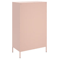 Buffet credenza cassettiera mobile contenitore organizer cucina soggiorno soggiorno alto 68 x 39 x 113 cm acciaio Rosa 02_0035166
