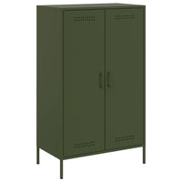 Credenza Verde Oliva 68x39x113 cm in Acciaio 842968
