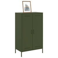 Credenza Verde Oliva 68x39x113 cm in Acciaio 842968