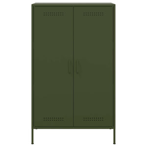 Credenza Verde Oliva 68x39x113 cm in Acciaio 842968