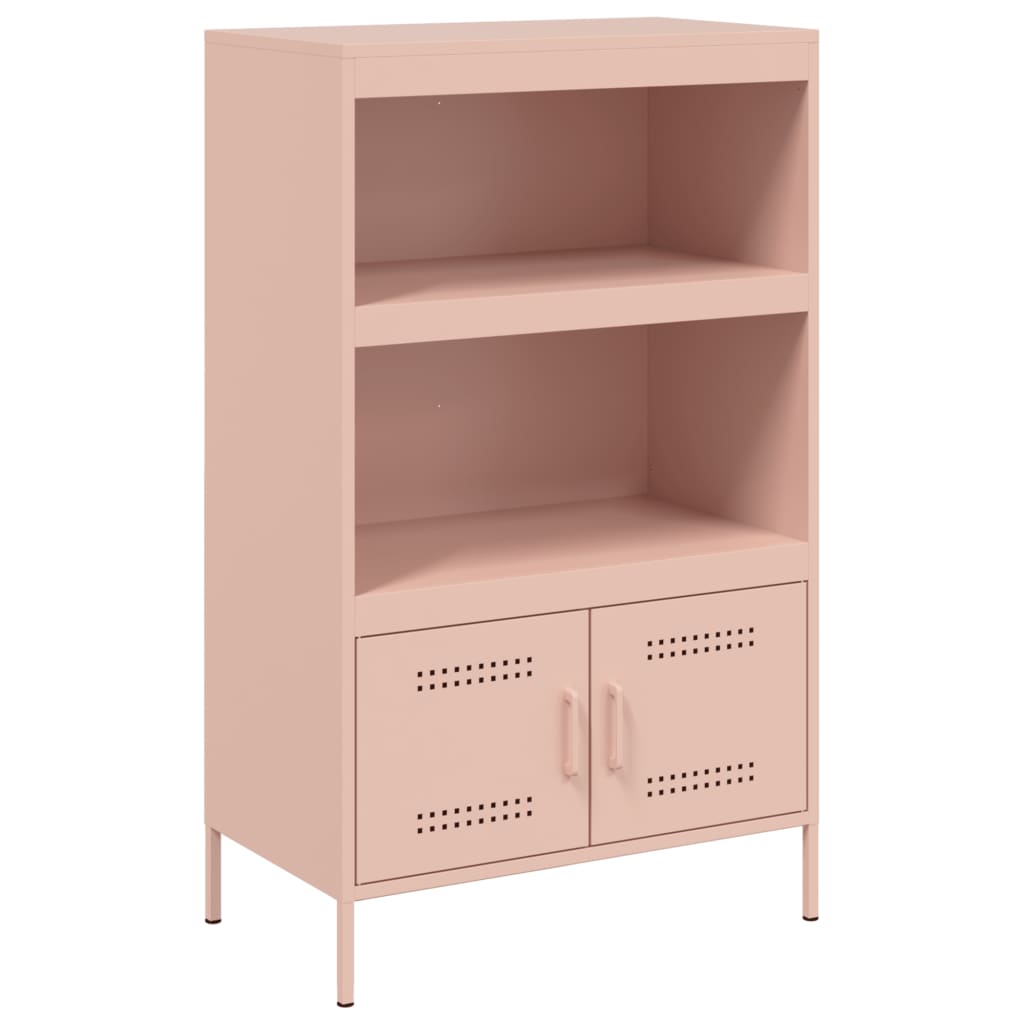 Credenza Rosa 68x39x113 cm in Acciaio 842971