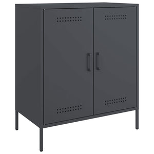 Credenza Antracite 68x39x79 cm in Acciaio 842978