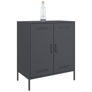 Credenza Antracite 68x39x79 cm in Acciaio 842978