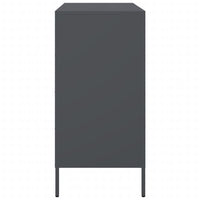 Credenza Antracite 68x39x79 cm in Acciaio 842978