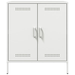 Credenza Bianca 68x39x79 cm in Acciaio 842981