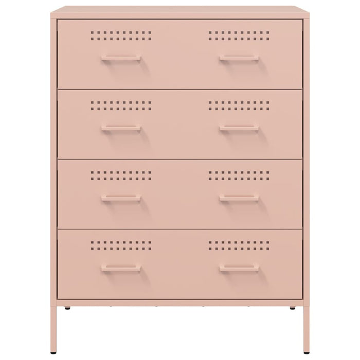 Credenza-Buffet-Armadio da cucina Rosa 68x39x89 cm in Acciaio