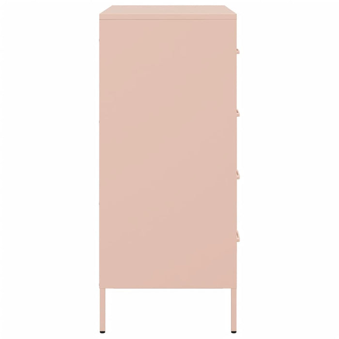 Credenza Rosa 68x39x89 cm in Acciaio 842983