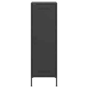 Credenza Nera 36x39x113 cm in Acciaio 843006