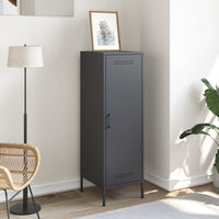 Credenza Antracite 36x39x113 cm in Acciaio 843008