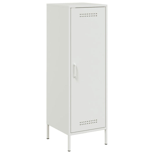 Credenza Bianca 36x39x113 cm in Acciaio 843011