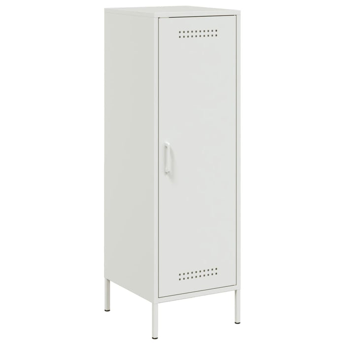 Credenza Bianca 36x39x113 cm in Acciaio 843011