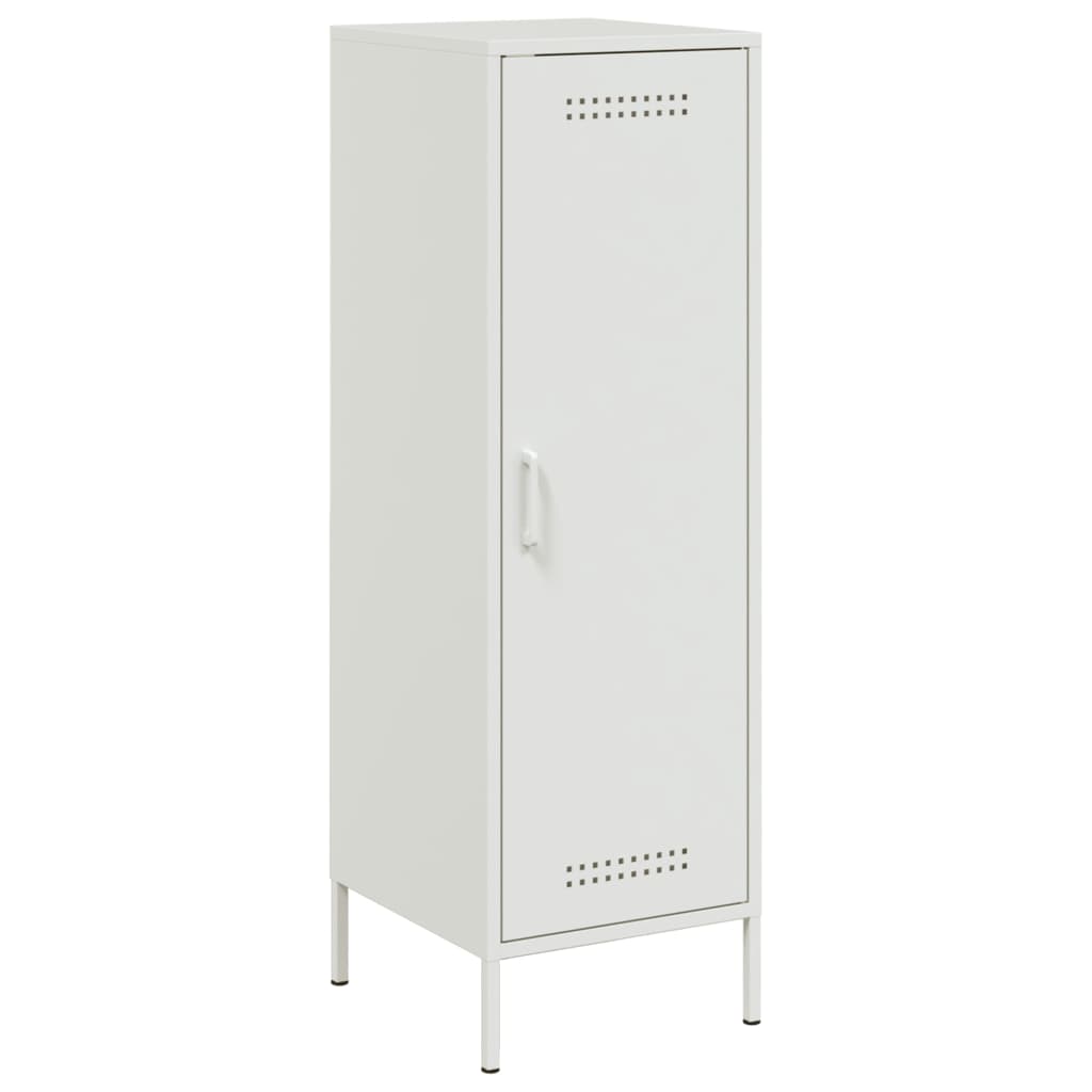 Credenza Bianca 36x39x113 cm in Acciaio 843011