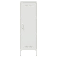 Credenza Bianca 36x39x113 cm in Acciaio 843011