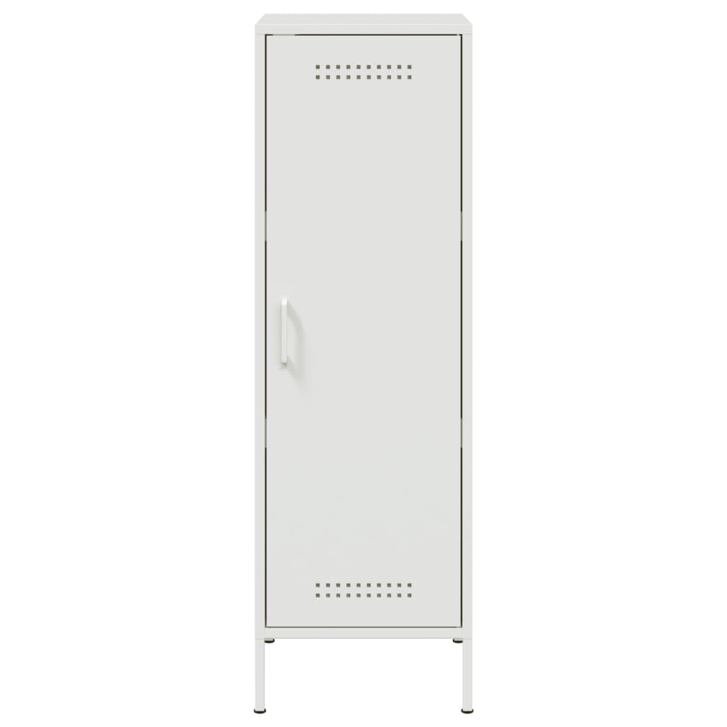 Credenza Bianca 36x39x113 cm in Acciaio 843011