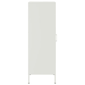 Credenza Bianca 36x39x113 cm in Acciaio 843011
